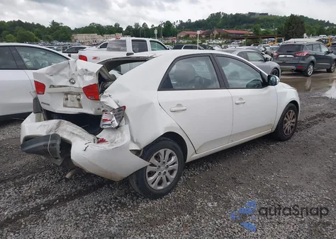 2010 Kia Forte Ex из США, поврежденный, VIN KNAFU4A23A5060216